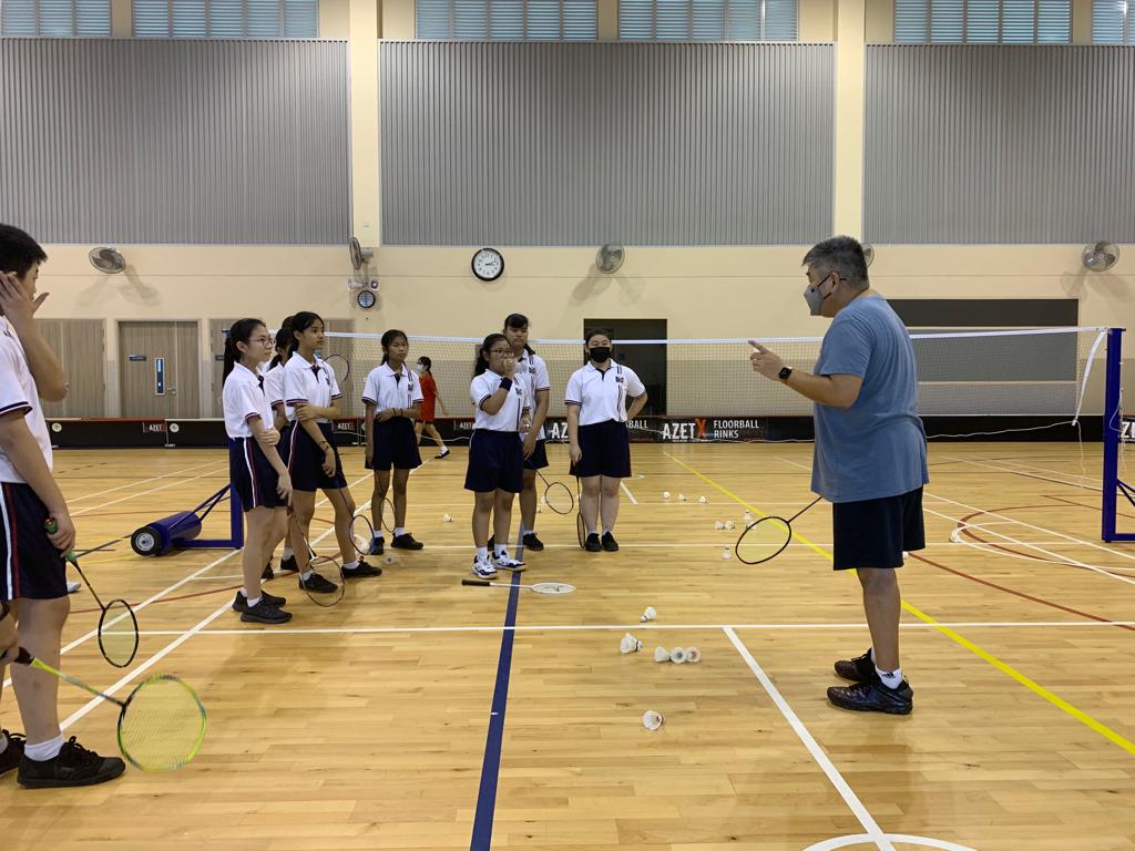 Badminton training sale